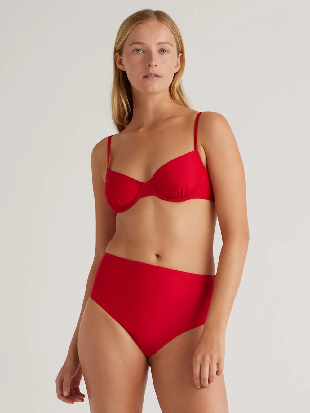 Quince Italian Demi Bikini Top